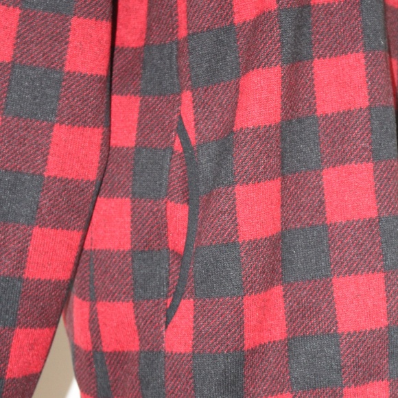 L.L. Bean, Buffalo Plaid Fleece pullover sweater ..... - Picture 6 of 10